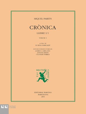 cover image of Crònica. Volum I